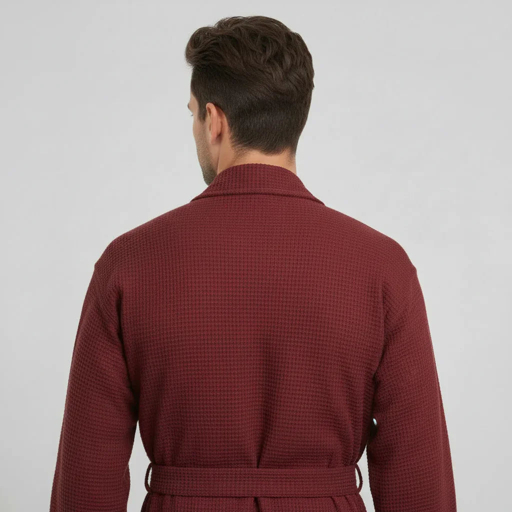 Men’s Waffle Spa Bathrobe