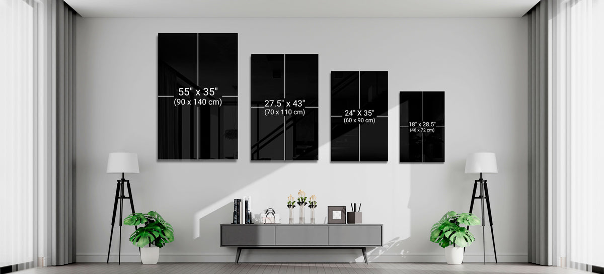 Roulette Wheel & Four Aces Glass Wall Art