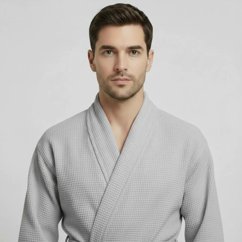 Men’s Waffle Spa Bathrobe