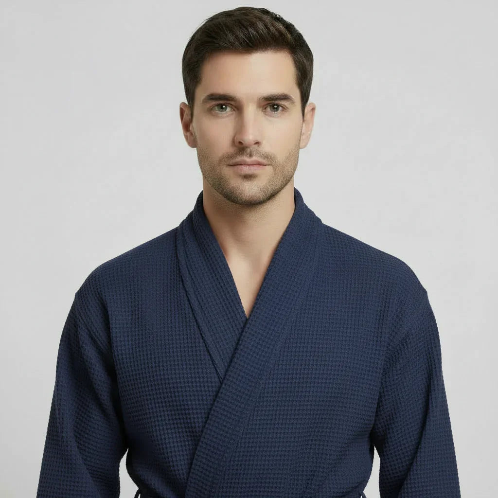Men’s Waffle Spa Bathrobe