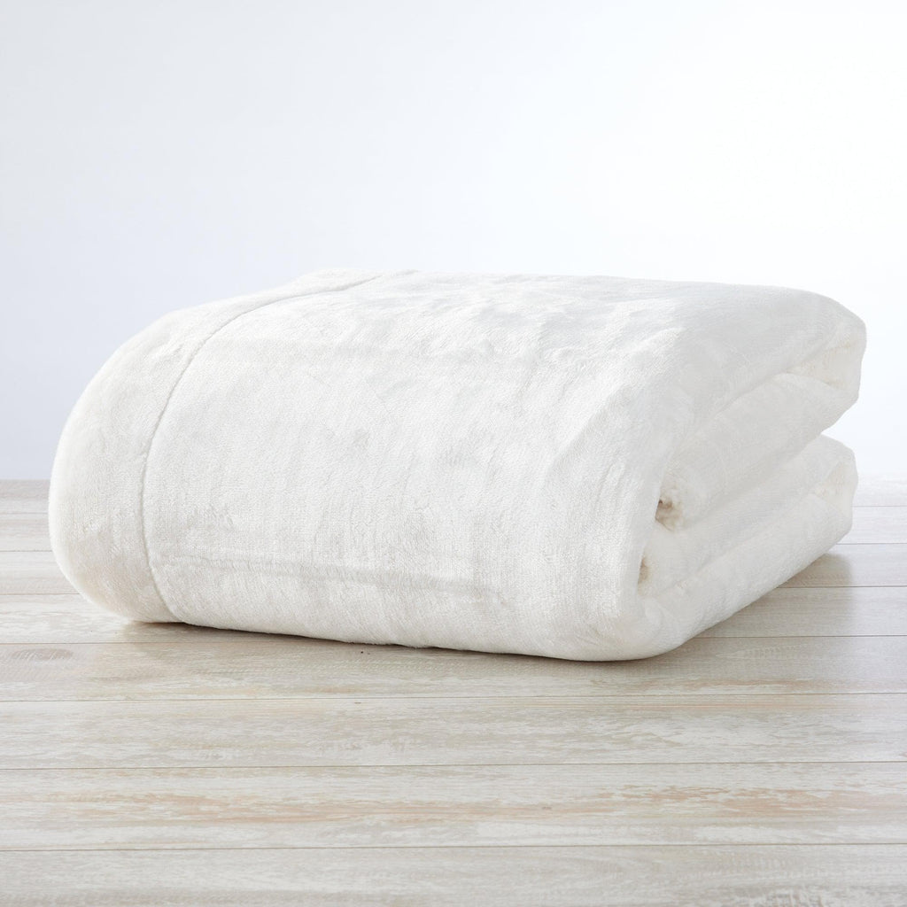 Great Bay Home Kinsley Velvet Plush & Sherpa Blanket