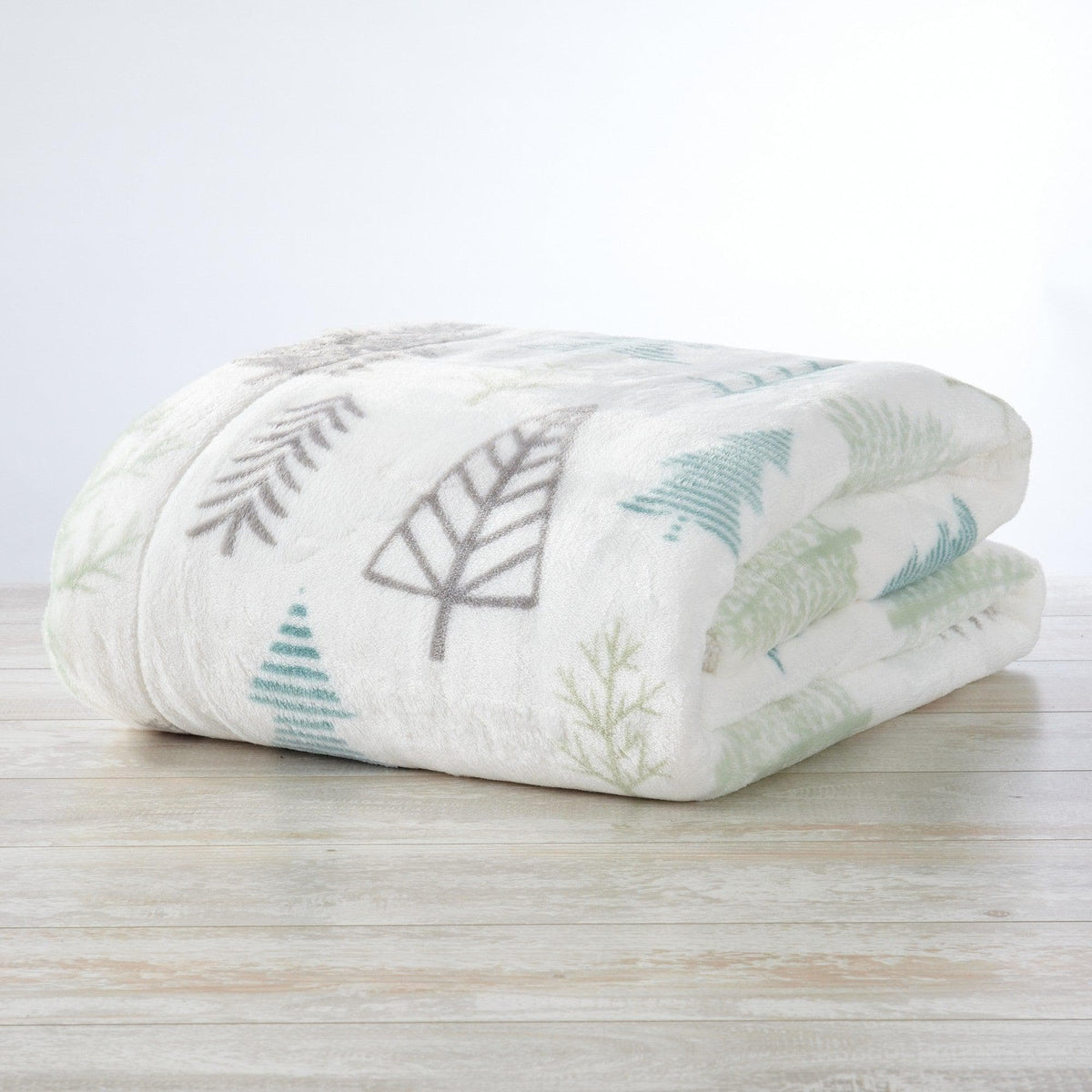 Great Bay Home Kinsley Velvet Plush & Sherpa Blanket