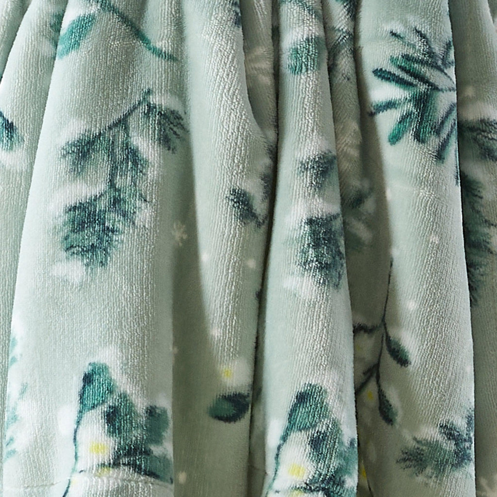 Great Bay Home Kinsley Velvet Plush & Sherpa Blanket