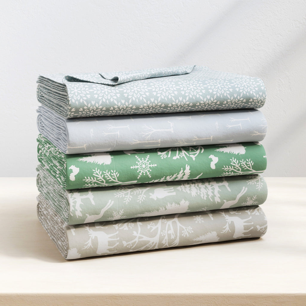 Turkish Cotton Flannel Sheet Set – Elevated Lodge Collection