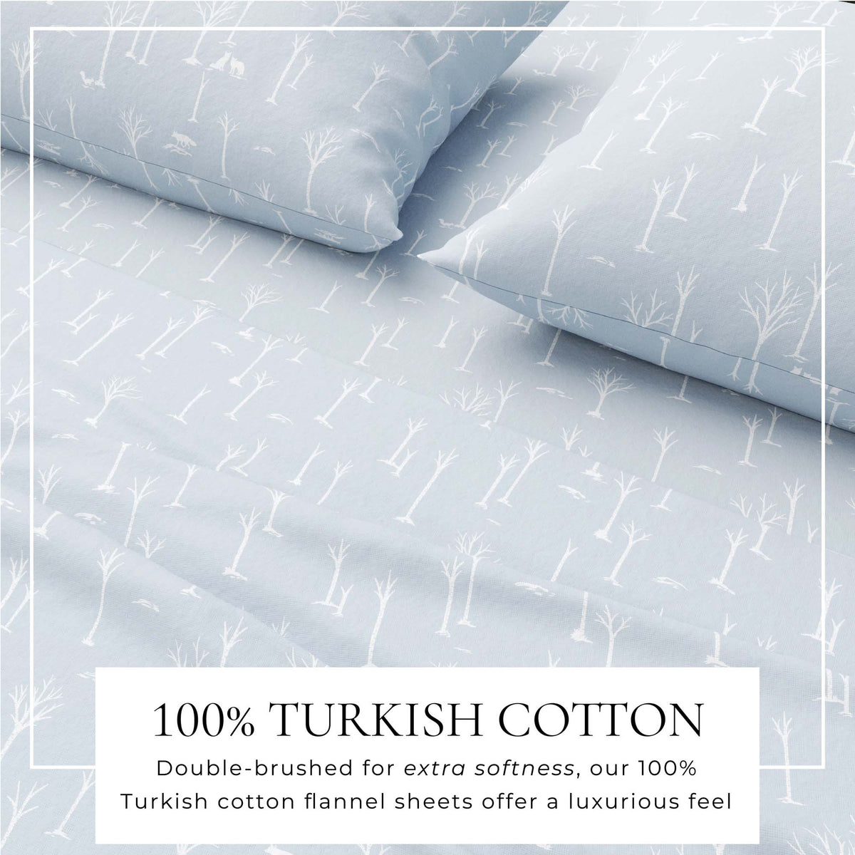 Turkish Cotton Flannel Sheet Set – Elevated Lodge Collection