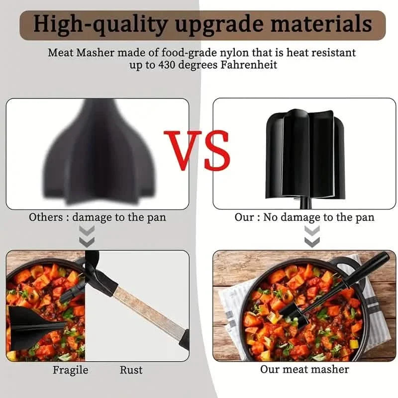Ground Meat Chopper & Food Masher