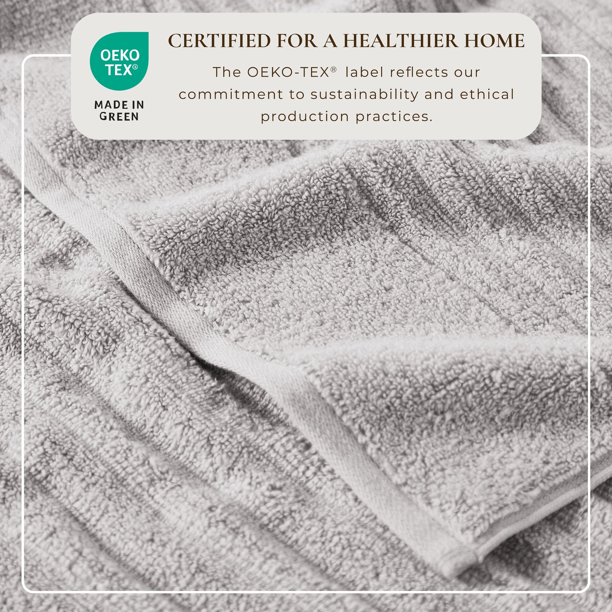 Luxury Combed Cotton Bath Towel Set - Karina Collection