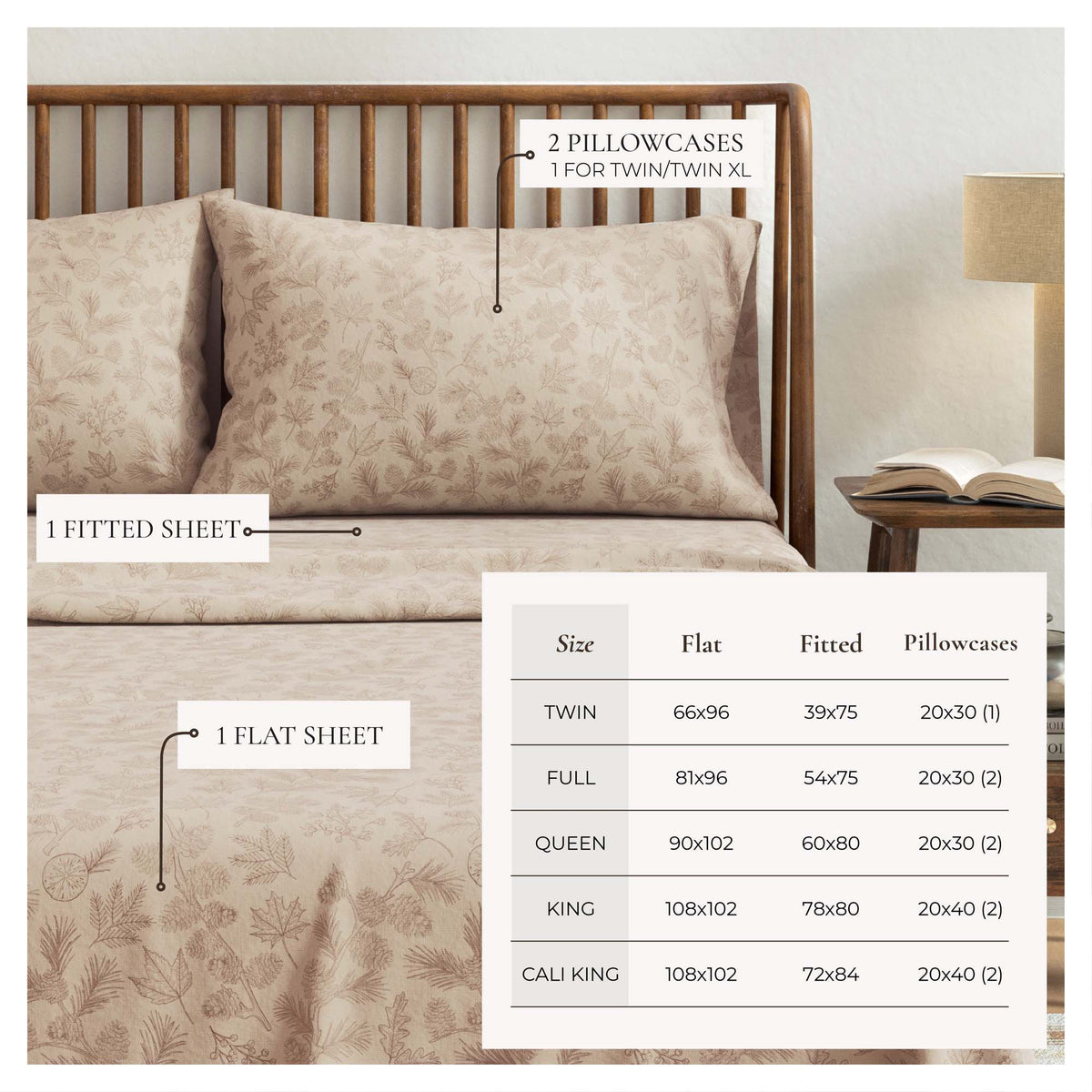 Turkish Cotton Flannel Sheet Set – Elevated Lodge Collection