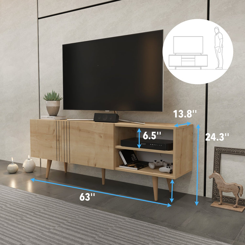 Ronas Coffee Table & TV Stand Set