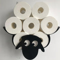 Sheep-Shaped Metal Toilet Paper Holder