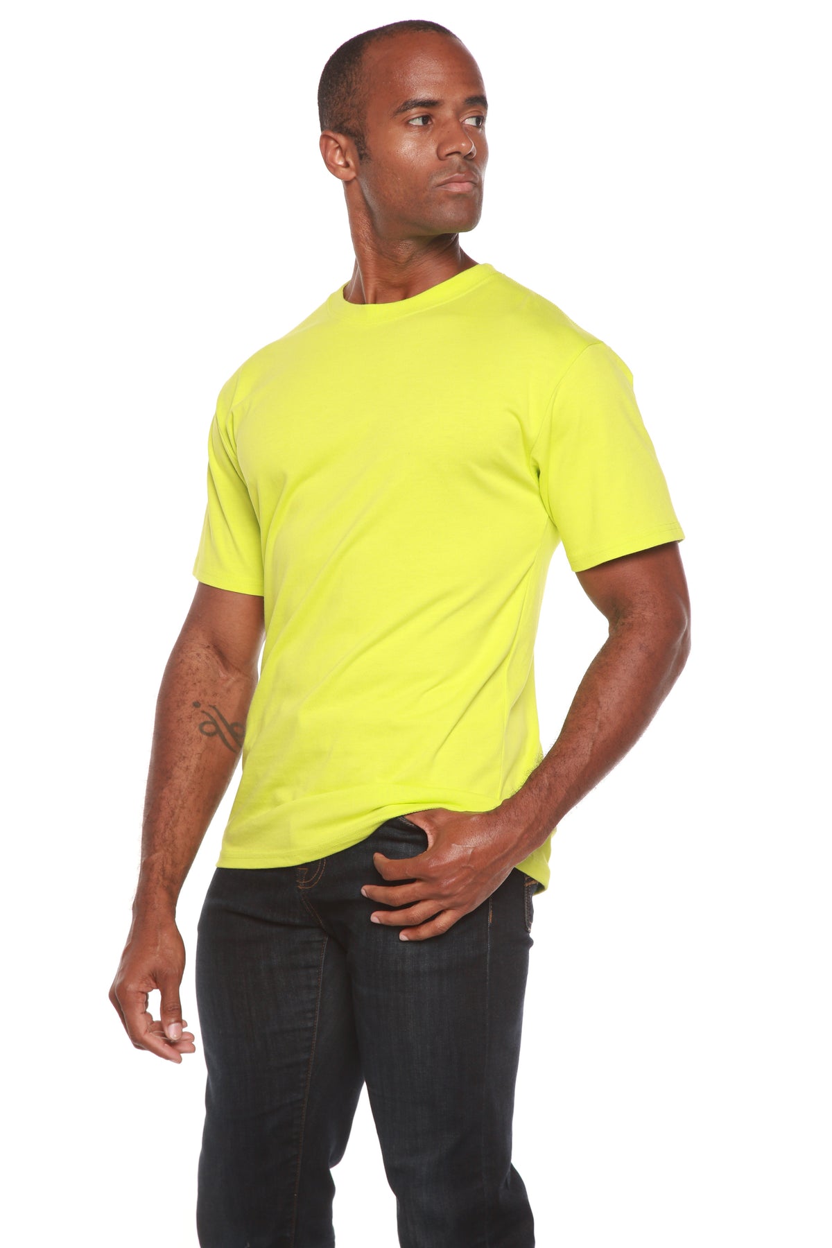 Men’s Bamboo Viscose Blend T-Shirt – Classic Cut, Clearance