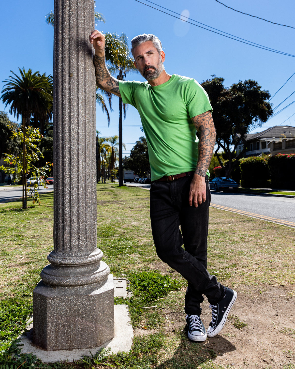 Men’s Bamboo Viscose Blend T-Shirt – Classic Cut, Clearance