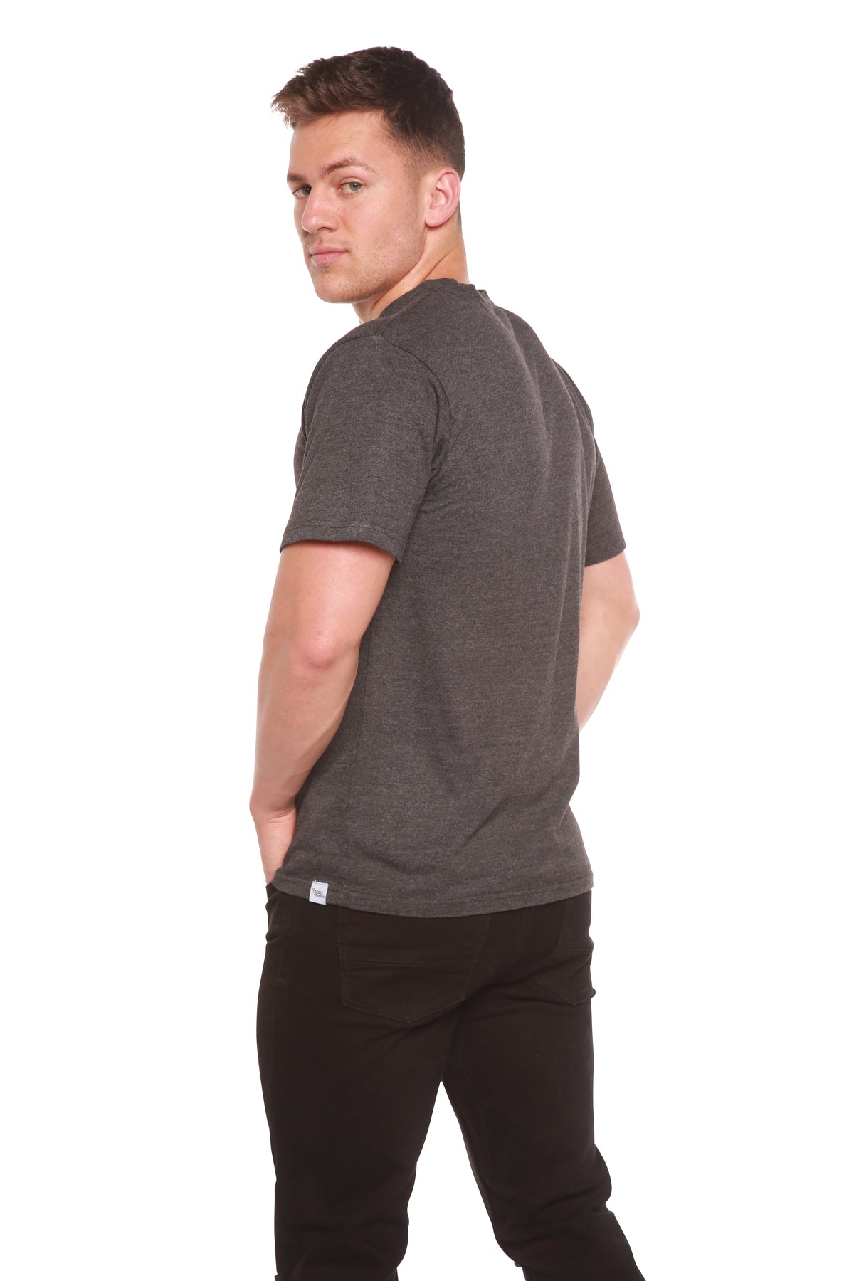Men’s Bamboo Viscose Blend T-Shirt – Classic Cut, Clearance