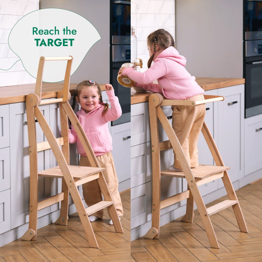Goodevas Foldable Toddler Tower – Graphite