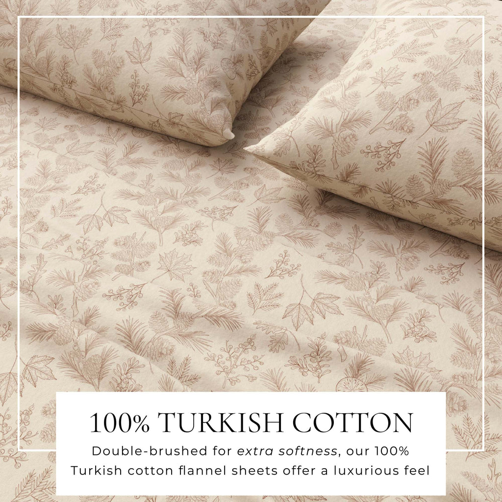 Turkish Cotton Flannel Sheet Set – Elevated Lodge Collection