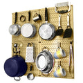 Wall Control Kitchen Pegboard Organizer Kit with Hooks