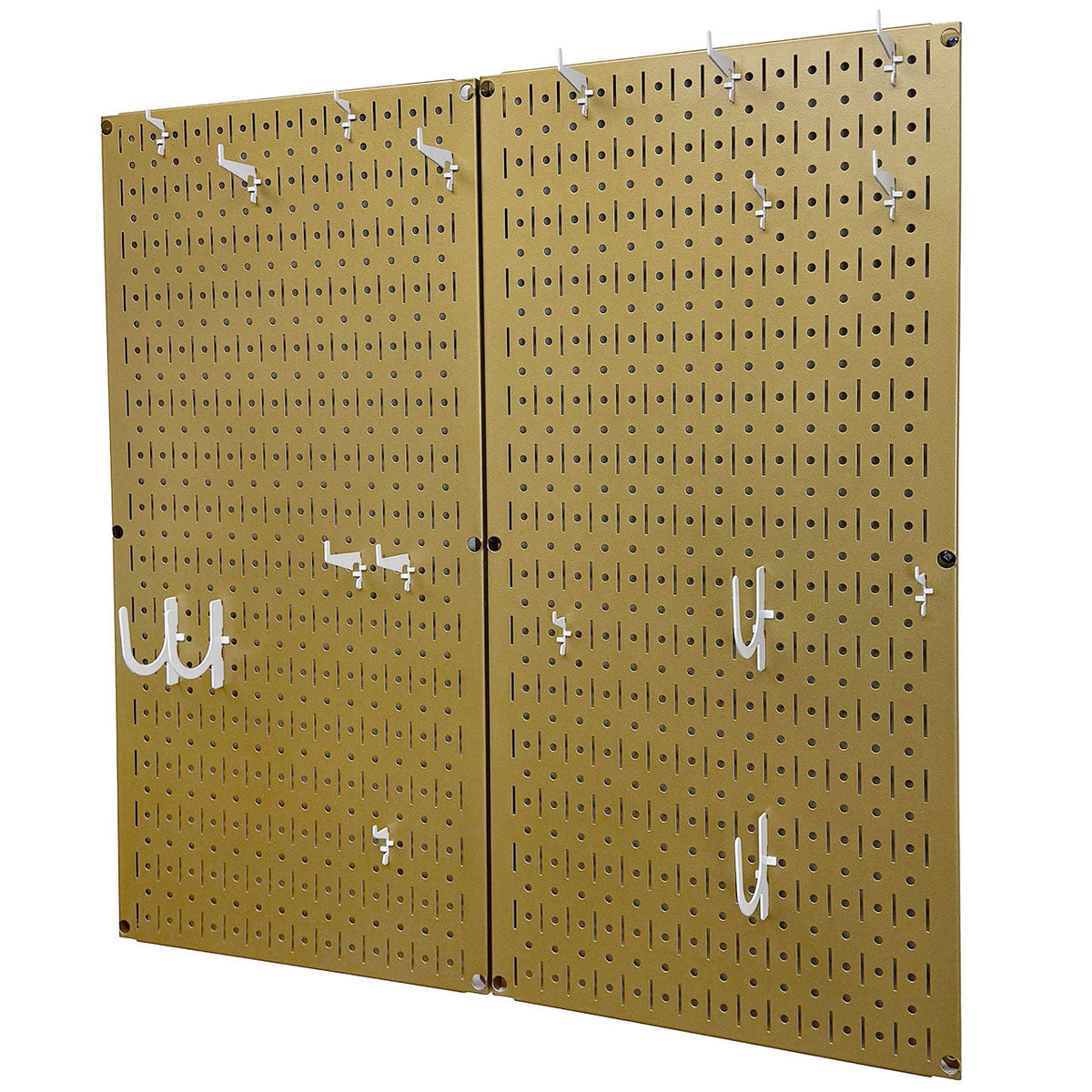 Wall Control Kitchen Pegboard Organizer Kit with Hooks