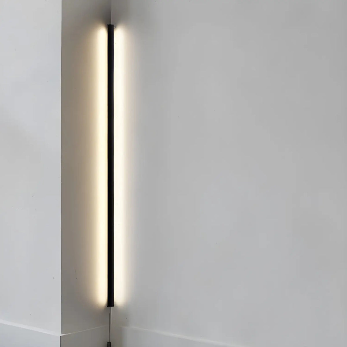 Modern LED Wall Light – Black