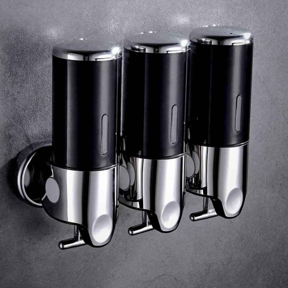 Wall-Mounted Shower Dispenser – 2 or 3 Chambers
