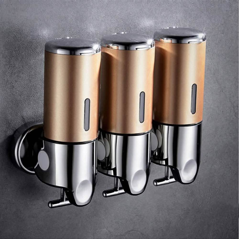 Wall-Mounted Shower Dispenser – 2 or 3 Chambers