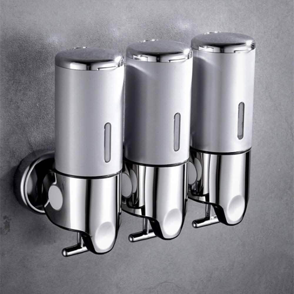 Wall-Mounted Shower Dispenser – 2 or 3 Chambers