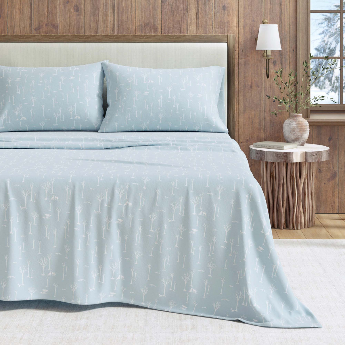 Turkish Cotton Flannel Sheet Set – Elevated Lodge Collection